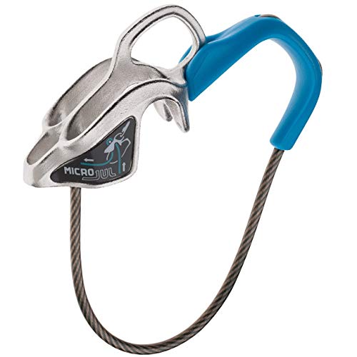 For belaying a leader or bringing up 2 seconds, also suitable for abseiling