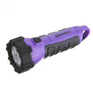 Waterproof LED Flashlight with Carabineer Clip