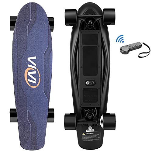 Electric Skateboard with Remote for Adults Teens Kids Max 12.4 MPH