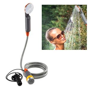 Portable Camping Outdoor Shower Head & Cleaning System