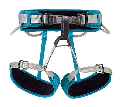 PETZL - Corax Climbing Harness, Turquoise