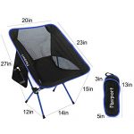 Camping Chairs Lightweight Folding Backpacking - Image 2