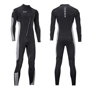 3mm Neoprene Diving Wet Suit with Front Zipper for Scuba