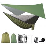 Rain Fly Tarp and Mosquito Net Tent Tree Straps