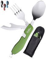 Camping Portable Knife & Bottle Opener Combo Set
