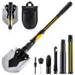OKOOLCAMP Survival Camping Shovel Multifunctional