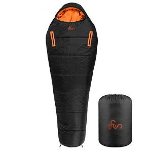 Lightweight Waterproof Sleeping Bags with Double Zipper Puller and Reach Out Zipper