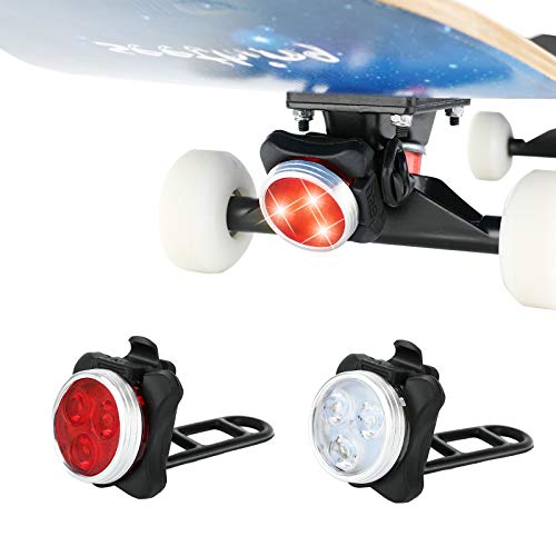 MoKo LED Skateboard Lights 2-Pack