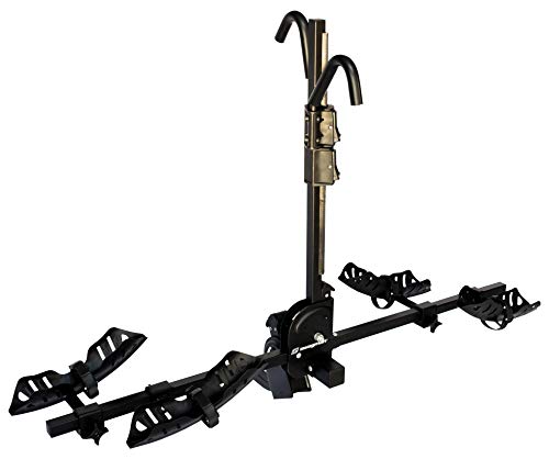 EASY TO ASSEMBLE: The CHINOOK hitch mount bike rack's instructions are easy to follow. Once installed you can load and unload the rack to the vehicle in under 2 minutes