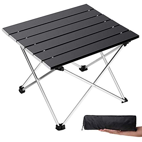 Grope Portable Camping Table with Aluminum Table Top