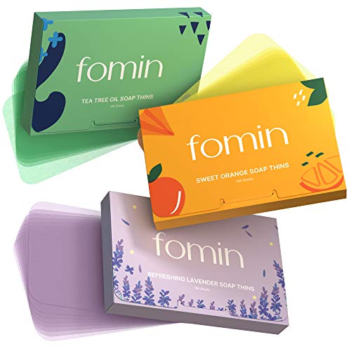 Variety Foaming Hand Soap Sheets for Traveling