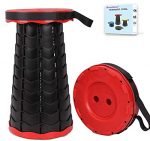 400lbs Portable Telescoping Folding Camping Stool