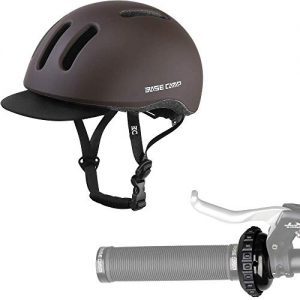Adult Bike Helmet with Removable Visor & Bike Bell
