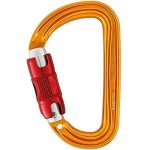Lightweight, Compact, Locking Carabiner for Climbing