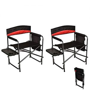 Portable Lawn Chair with Side Table