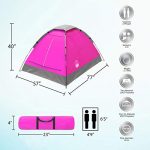 2 Person Dome Tent- Rain Fly & Carry Bag - Image 2