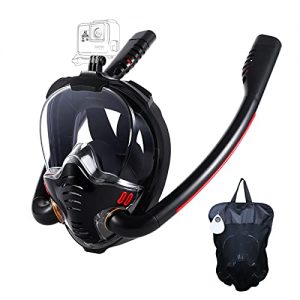 HJKB Full Face Snorkel Mask with Anti-Fog Wipes