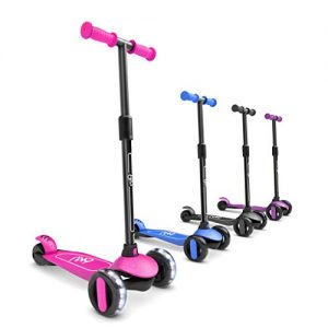 6KU Kids Scooter with Flash Wheels