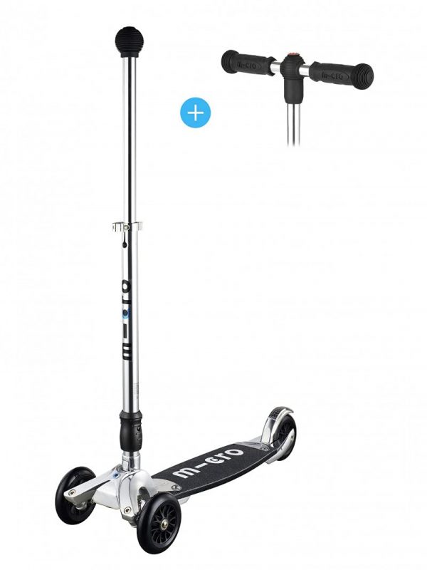 Experience Effortless Fun with the Micro Mobility Kickboard 2.0 - Your Silver Ticket to Asphalt Adventure