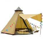 Camping Tent 5-6 Person 4 Season Double Layers