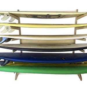 Freestanding Surf Rack use Indoors and Dry Spaces Outdoors