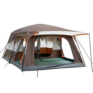 Extra Large Tent 12 Person with Mesh, Waterproof, Double Layer