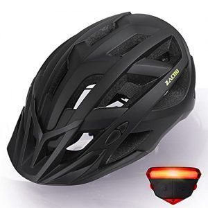 Adjustable Adult Bike Helmet with Light