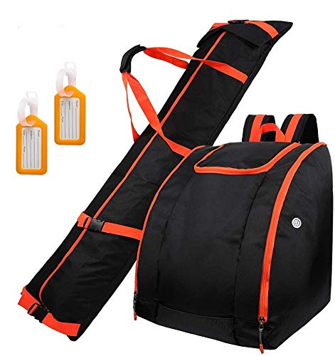 Waterproof Skiing Bag Combo with 2 Luggage Tag