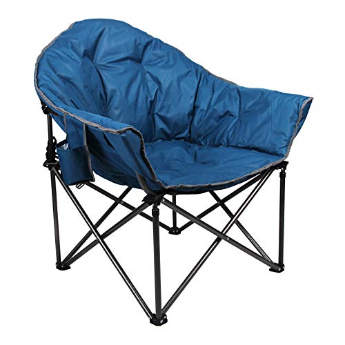 Heavy-Duty Oversize Camping Chair Round Moon