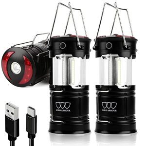 4 Mode LED Lantern Rechargeable Camping