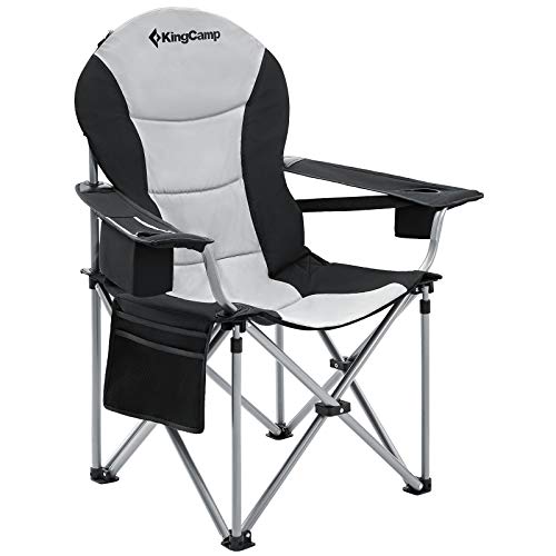 Oversized Camping Chair with Lumbar Back Support