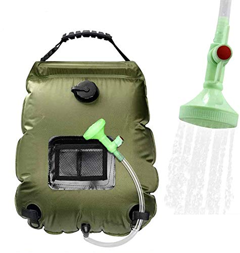 Solar Shower Bag Portable Shower for Camping Heating