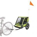 Allen Sports Hi-Viz 2-Child Bicycle Trailer