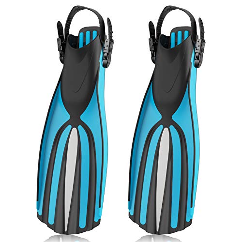 Adjustable Buckles Scuba Diving Fins for Snorkeling, Swimming