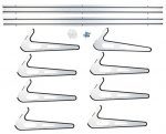 Krypt Towers Ultimate Board Sports Wall Mount Storage Rack - Image 9