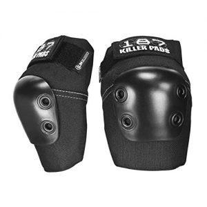 187 Killer Pads Slim Black Elbow Pads