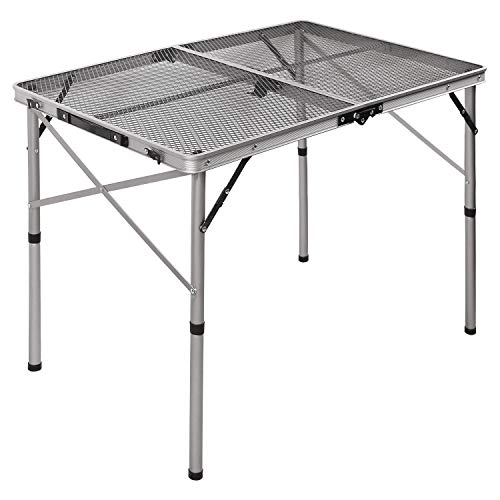 Lightweight Folding Portable Grill Table for Camping