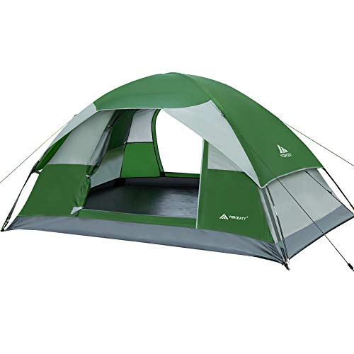 Camping Tent for 2 People with Double Doors