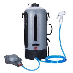 with Pressure Foot Pump Portable Shower for Camping