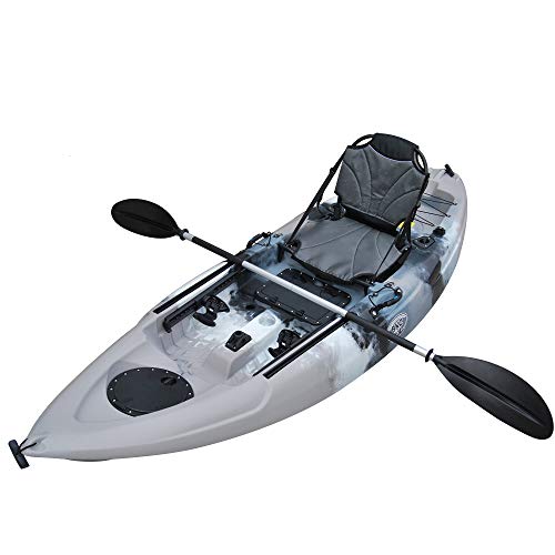 Solo Sit-On-Top Kayak w/Upright Back Support