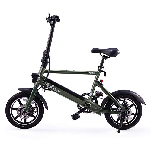 Viribus 14" Electric Bike with Folding Pedals and Handlebar
