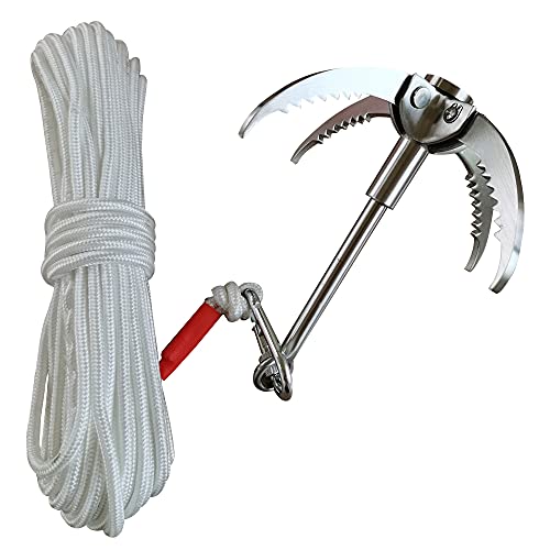 Grappling Hook Stainless Steel Four Claws Hook