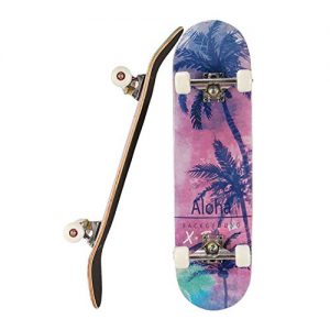 9 Layer Canadian Maple Wood Concave Skateboard