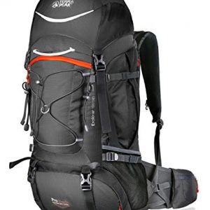 Adjustable Hiking Backpack for Men Women Graphite