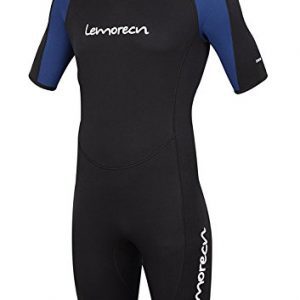 Lemorecn Wetsuits Mens Premium Neoprene Diving Suit