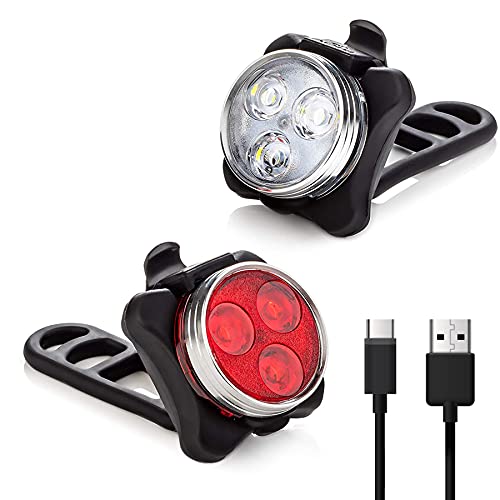 Front and Back Super Bright Bicycle Light