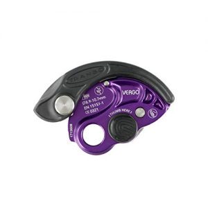 TRANGO Vergo Rock Climbing Belay Device with ergonomic and safe handling design for secure climbing