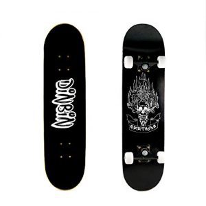 Canadian Maple Wood Double Kick Skateboards for Adults