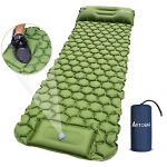 Extra Thick Durable Camping Inflatable Mat with Air Pillow