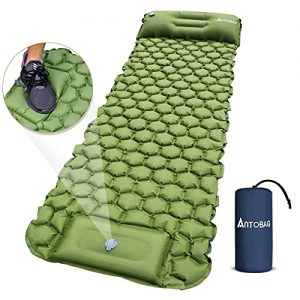 Extra Thick Durable Camping Inflatable Mat with Air Pillow